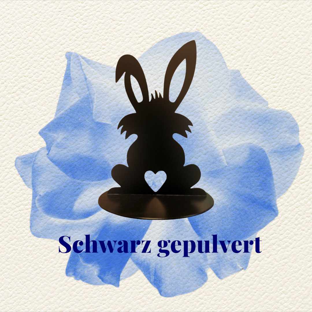 Hase mit Herz