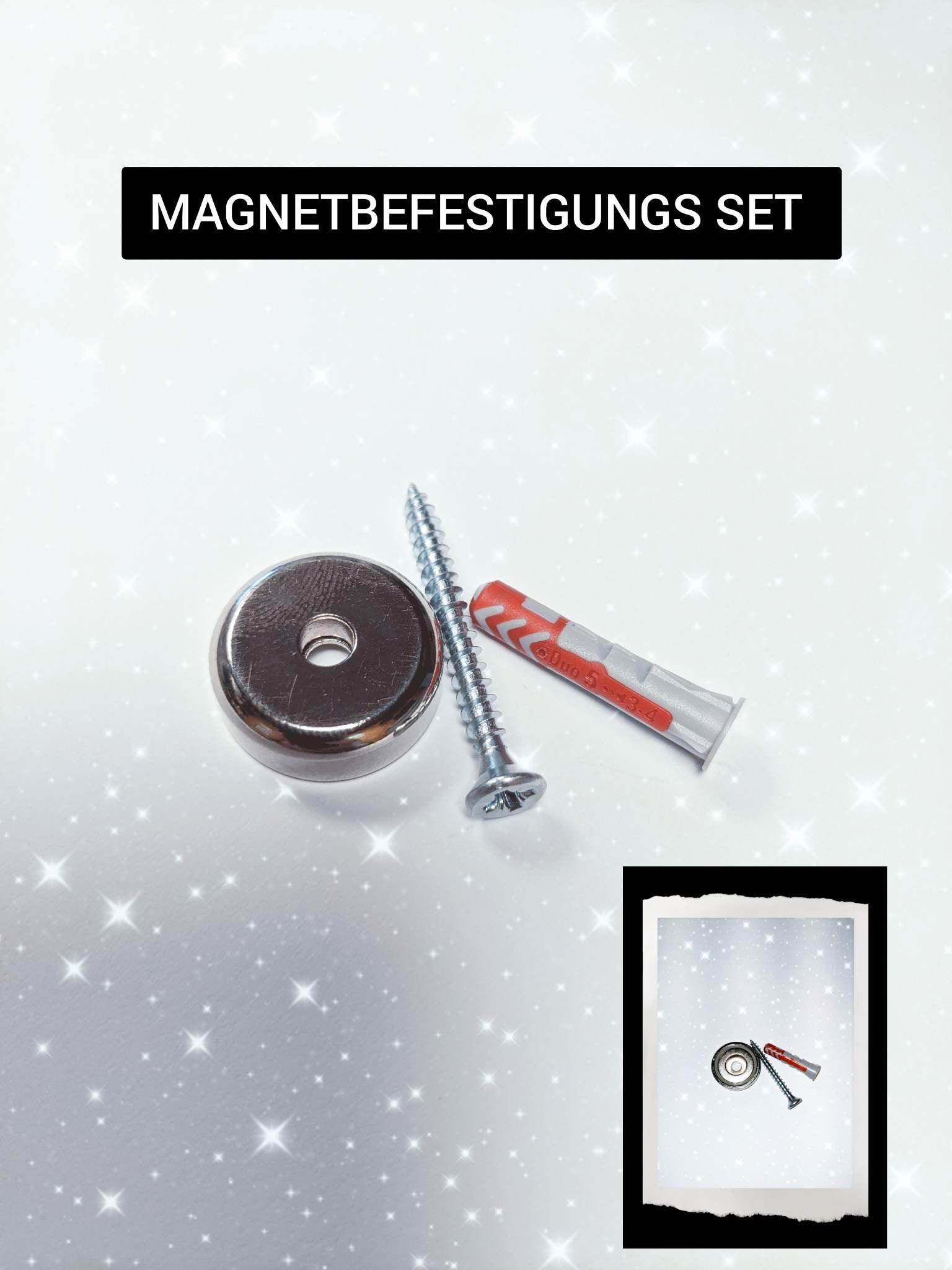 Magnetbefestigung für Magnettafel, Pinnwand - maiba